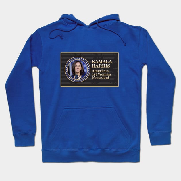 Kamala 2024 Hoodie by Dale Preston Design